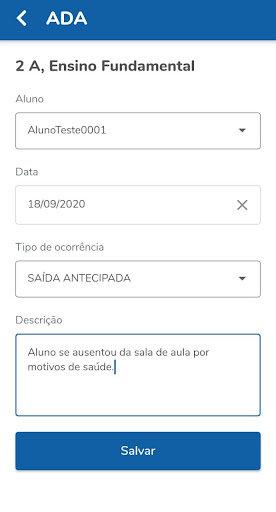 YouEduc: Diário Screen 3