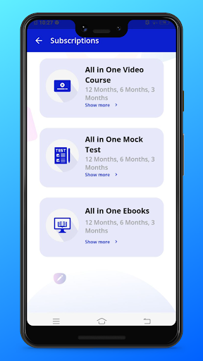 Online Study Point Exam Prep Screen 3