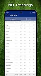 Captura de Pantalla 8 Scores App: NFL Football 2022 android