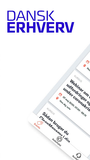 Android application Dansk Erhverv Event screenshort