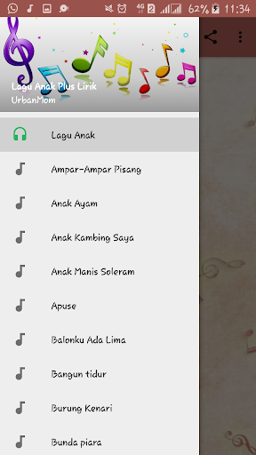 Lagu Anak Offline Plus Lirik