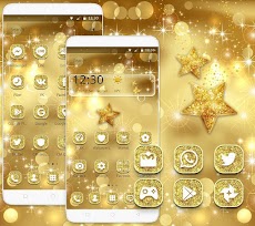 ゴールドキラキラテーマキラキラゴールドの壁紙 Gold Glitter Androidアプリ Applion