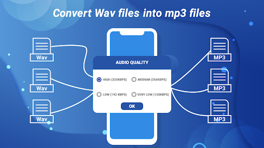 Wav to mp3 audio converter - Apps on Google Play