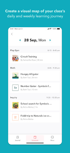 Screenshot of Toddle Educator