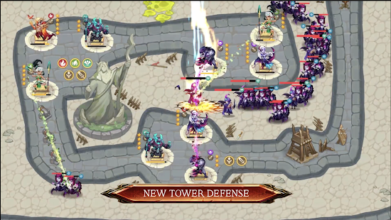 Summoner Defense: Merge Kingdom - Tower Rush Screenshot