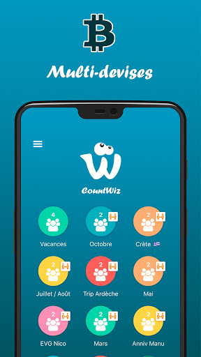 Android application Countwiz - Split expenses screenshort