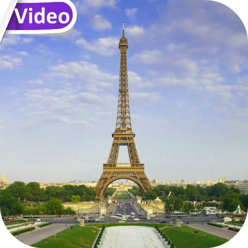 Paris HD Video Wallpaper Theme logo