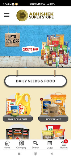 Abhishek Super Store Screen 2