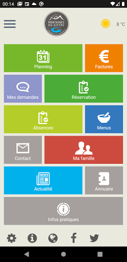 Android application Portail Giffre screenshort