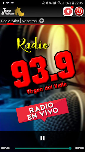 Android application FM Virgen del Valle screenshort
