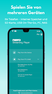 Nero Streaming Player Pro Tangkapan layar