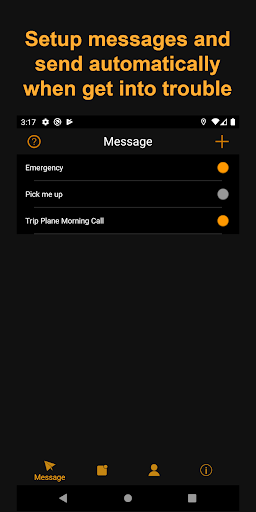 Android application Guardian.Angel screenshort