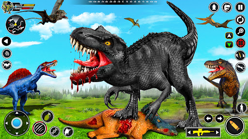 Android application Wild Dino Hunting: Hunter Game screenshort