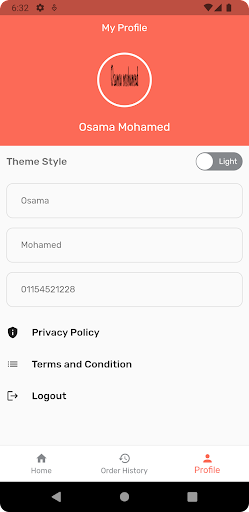 Ikoja Restaurant Delivery Man Screen 3