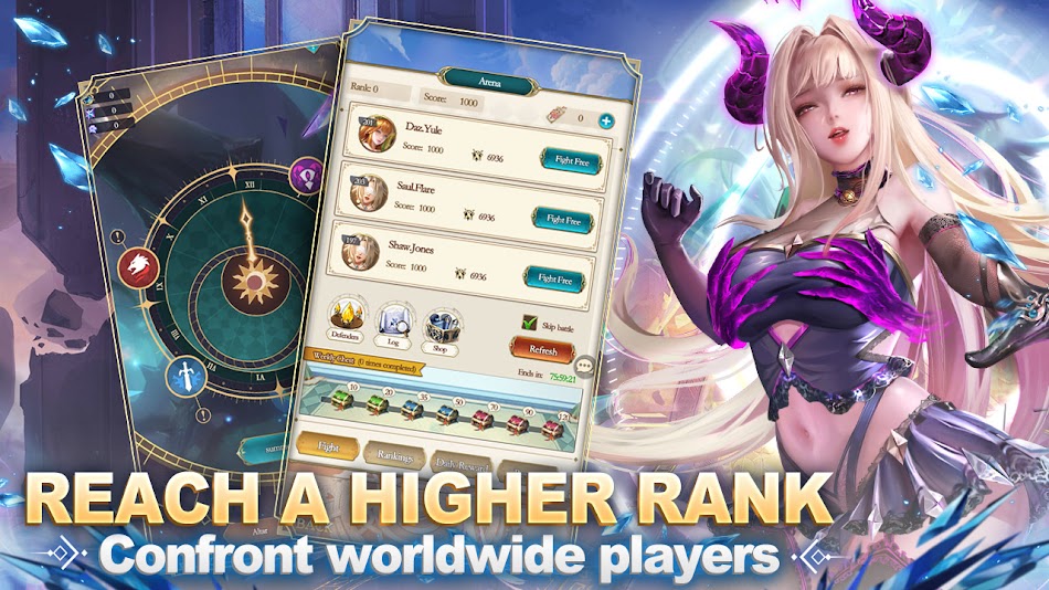 #8. Goddess Era: Paradise Oath (Android) Ved: gepd studio