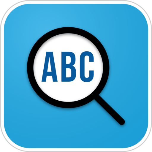 Font Finder for Flutter logo