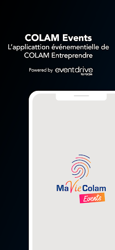 Android application Ma vie Colam Events screenshort