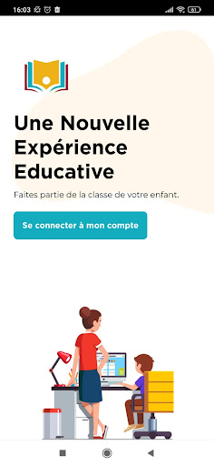 Android application Ecole Les Oscars screenshort