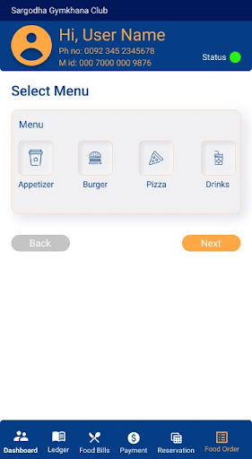 Android application Bahawal GymKhana screenshort
