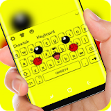 Yellow  Cute Pikachu Keyboard icon