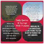 Cover Image of ダウンロード Daily Quotes And Sayings With Pictures 1.1 APK