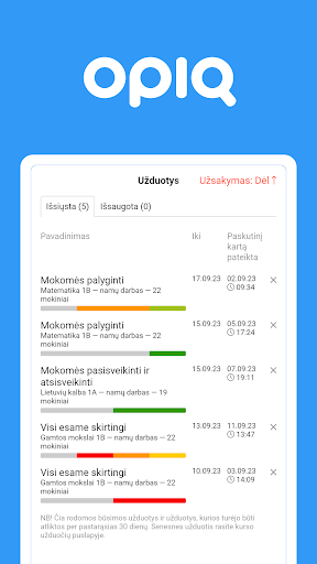 Android application Opiq Lietuva screenshort