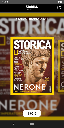 Android application Storica National Geographic screenshort
