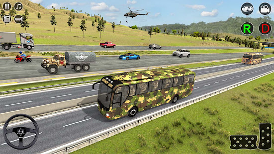 Army Bus Transporter Simulator 1.15 APK screenshots 9