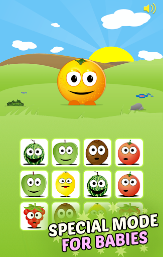 Android application Mem Fruits: pop fruit pairs screenshort