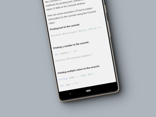 Android application CodeCraft C#-Learn Coding screenshort