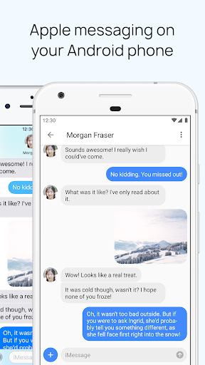 Android application AirMessage screenshort