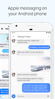 screenshot of AirMessage
