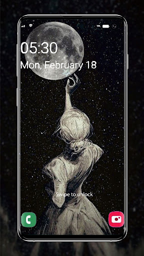 Black Art Wallpaper Screen 2