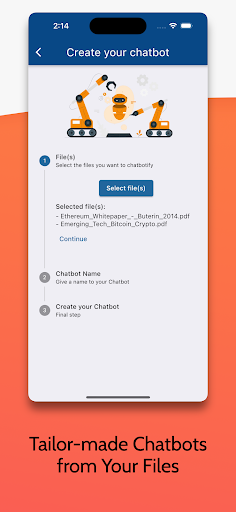 PDF ChatUp - Chat with any PDF Screen 2
