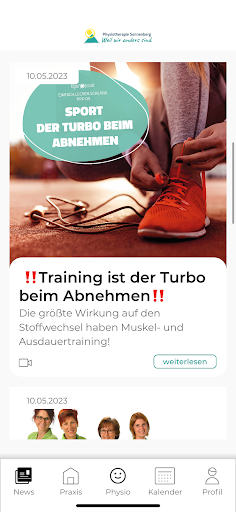 Physiotherapie Sonnenberg Screen 3