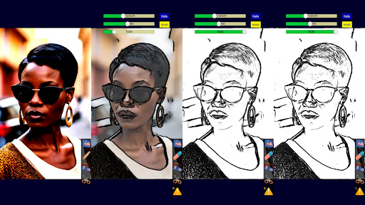 Android application Pencil Sketch screenshort