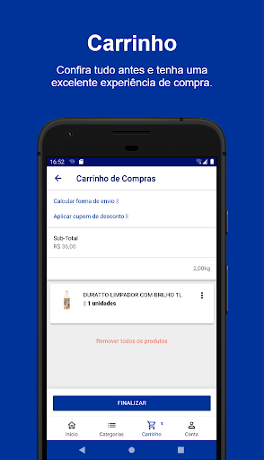 Android application Lar & Cia screenshort