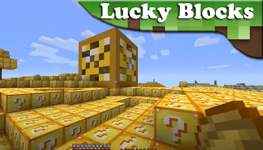 Lucky Block Mod for Minecraft PE - MCPE MOD