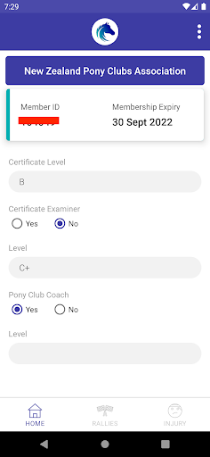 Android application NZPCA screenshort
