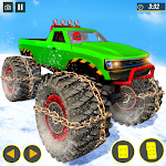 Cover Image of Download Snow Mountain Monster trucks derby racing stunts 2.3 APK
