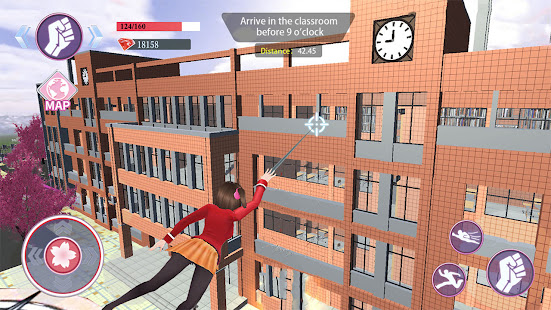 SAKURA School Girls Life Simulator Varies with device screenshots 11