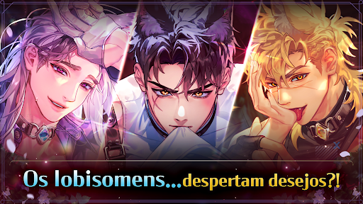 Moonlight Crush: Otome Story Captura de Tela do Jogo Android 1