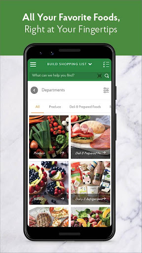 Android application The Fresh Market screenshort