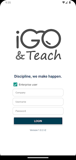 Android application iGo&Teach screenshort