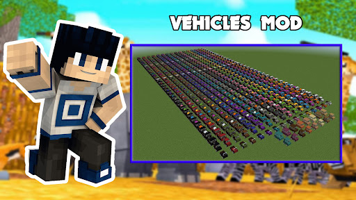 Vehicles Mod for Minecraft PE