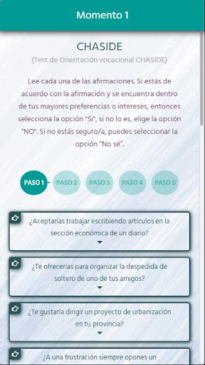 Descubre tu Vocación Screen 3