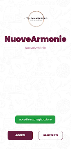 Android application Nuovearmonie screenshort