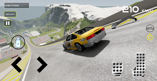 Car crash stunt game: 3d ramp