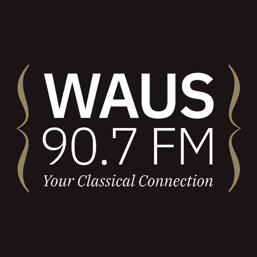 WAUS 90.7 FM logo