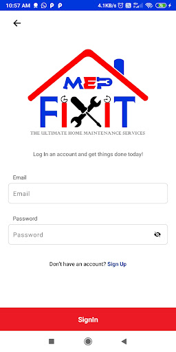 MEP FIXIT Screen 2